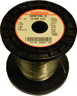 Odporový drôt - Kanthal D - 0,6 mm x 20 m